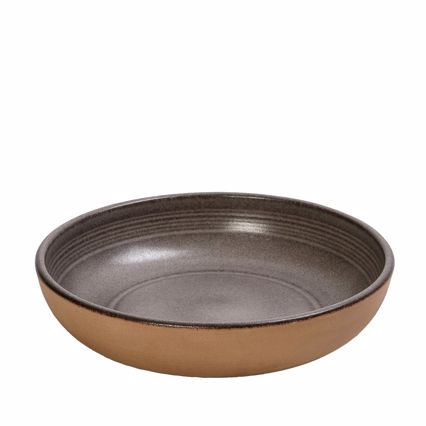 Πιάτο Βαθύ ''CALABRIA'' Stoneware Μπεζ Nordic Φ20.7x4.5cm REP110K4 Espiel