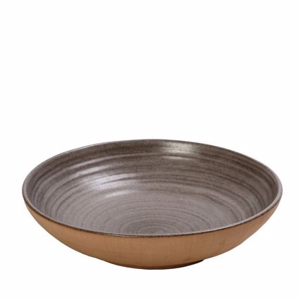 Πιάτο Βαθύ ''CALABRIA'' Stoneware Μπεζ XL Φ26x6.5cm REP114K3 Espiel