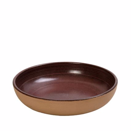 Πιάτο Βαθύ ''CALABRIA'' Stoneware Ροζ Nordic Φ20.7x4.5cm REP117K4 Espiel