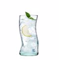 Potiri Long Drink Amorf 440cc H: 15 D: 7cm Recycled Glass P/840 SP420928K4 Espiel