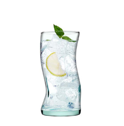Ποτήρι Long Drink Amorf 440cc H: 15 D: 7cm Recycled Glass P/840 SP420928K4 Espiel
