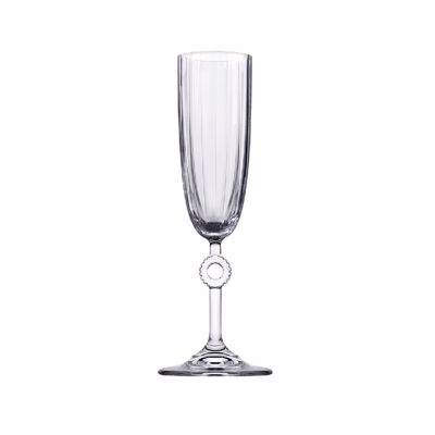 Ποτήρι Σαμπάνιας ''AMORE'' Γυάλινο 150ml Φ5.1x20.8cm SP440313G2 Espiel