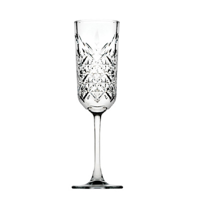 Ποτήρι Σαμπάνιας 'TIMELESS' Γυάλινο 175ml Φ6.4x22.5cm SP440356G4 Espiel