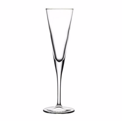 Ποτήρι Σαμπάνιας ''V-LINE'' Γυάλινο 150ml Φ6.5x24cm SP44305G6 Espiel