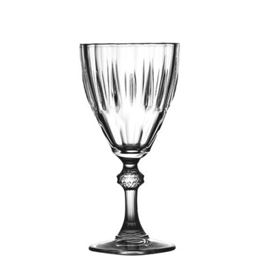 Ποτήρι Κρασιού 'DIAMOND FT' Γυάλινο 190ml Φ7.8x16.2cm SP44757G6 Espiel