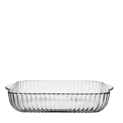 Πυρίμαχο Σκεύος 'BORCAM' Γυάλινο 3200ml 31.7x31.7x6cm SP59394G1 Espiel