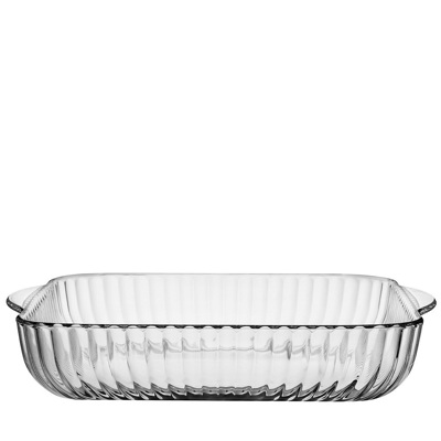 Πυρίμαχο Σκεύος 'BORCAM' Γυάλινο 3200ml 31.7x31.7x6cm SP59394S1 Espiel