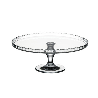 Τουρτιέρα Γυάλινη Διάφανη Φ32.2x12.8cm SP95117G1 Espiel