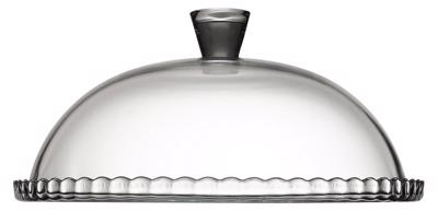 Τουρτιέρα PATISSERIE Γυάλινη Διάφανη με Καπάκι Φ32x15.5cm SP95198G1 Espiel