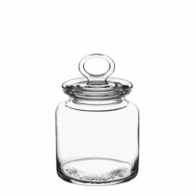 Βάζο Αποθήκευσης Γυάλινο 1000ml Φ11.8x18.1cm SP98671G1 Espiel