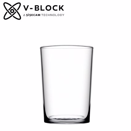 Ποτήρι Μπύρας New Bistro V-Block Tempered 510cc H:12.05cm D:8.8cm SPV42250K6 Espiel