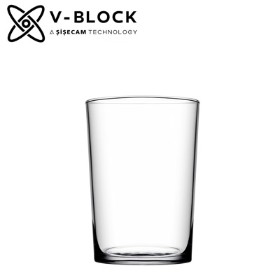 Ποτήρι Μπύρας New Bistro V-Block Tempered 510cc H:12.05cm D:8.8cm SPV42250K6 Espiel