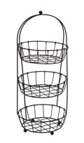 Kalathi Trion Epipedon Metalliko Mavro F20.5x50cm TAK225 Espiel