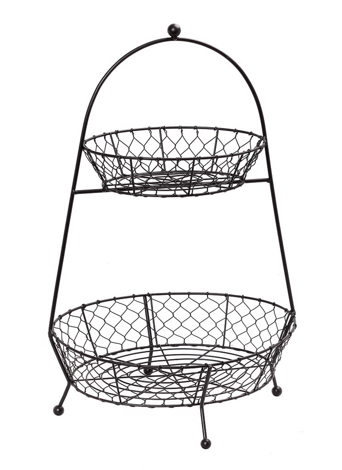 Kalathi/Froutiera 2 Epipedon Metalliko Mavro 34X26X52ek TAK226 Espiel