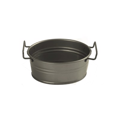 Δοχείο Οβάλ Μεταλλικό Λαδί με Λαβές 20x14x7cm TEM220 Espiel
