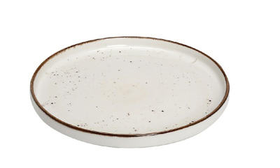 Πιάτο Ρηχό Πορσελάνης Λευκό Φ26X1.5cm TLK131K6 Espiel