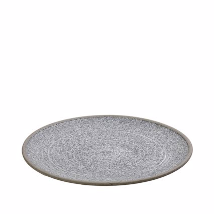 Πιάτο Ρηχό ''CORSICA'' Stoneware Γκρι Φ26.3x2cm VRA102K4 Espiel