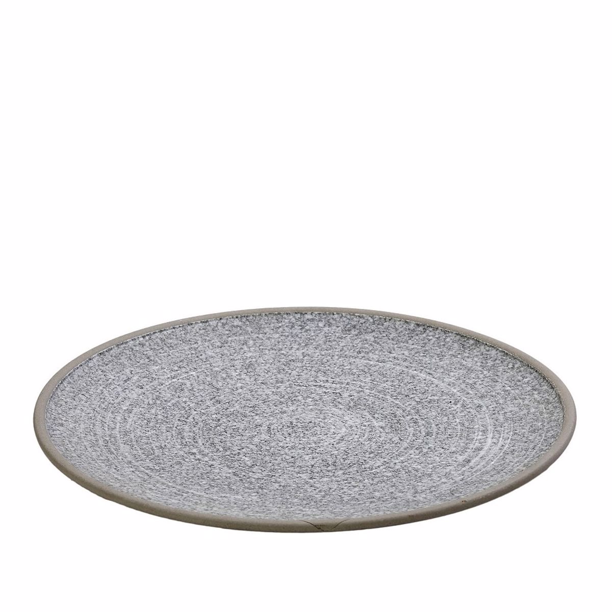 Piato Rixo ''CORSICA'' Stoneware Ggri F29.2x2.1cm VRA103K4 Espiel