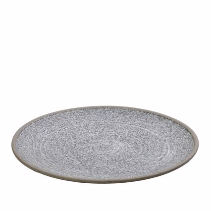 Πιάτο Ρηχό ''CORSICA'' Stoneware Γκρι Φ29.2x2.1cm VRA103K4 Espiel