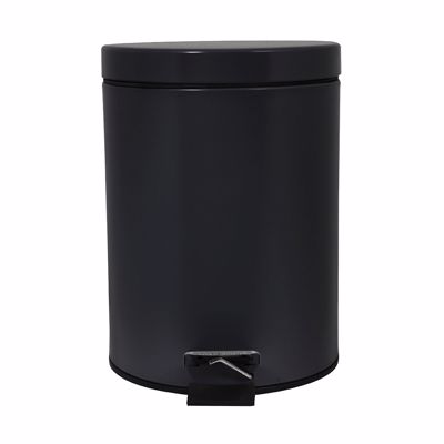 Estia Χαρτοδοχείο classic 5lt μαύρο ματ 26x20x28ΕΚ 02-3791