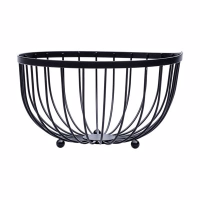 Estia Φρουτιέρα μαύρη 25x25x13,2 ΕΚ 01-1407 