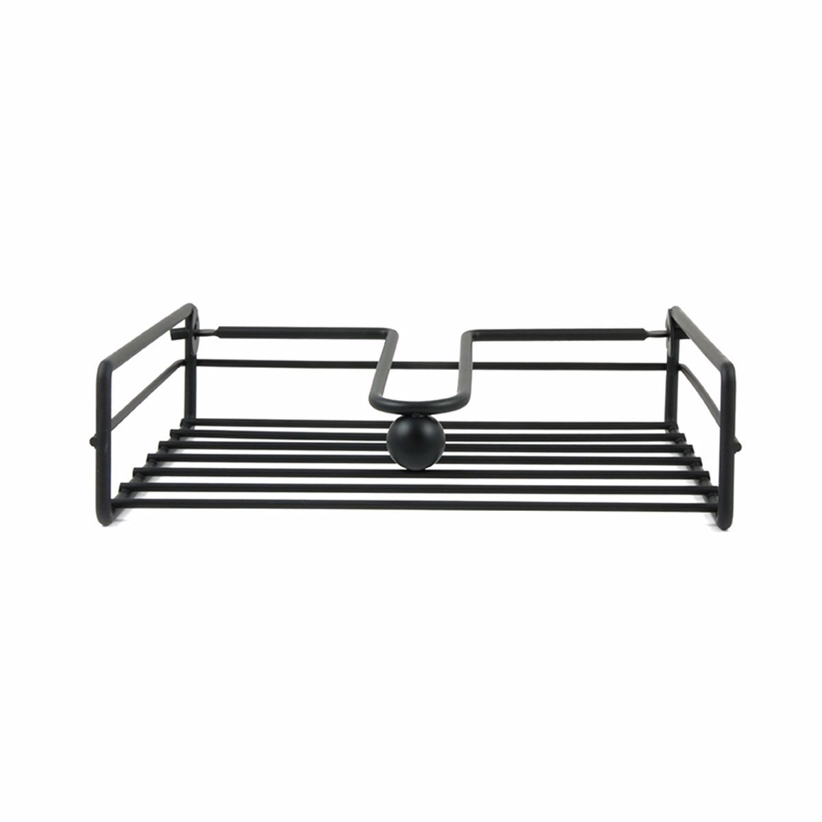 Estia Xartopetsetothiki Metal Black Anoixti Metalliki 19X19X5cm Mavri 01-1315