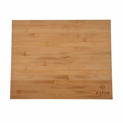 Estia Επιφάνεια Κοπής Bamboo Essentials σε Φυσική Απόχρωση 48x38cm 01-14537