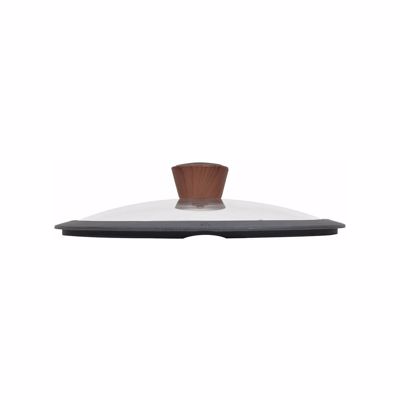 ESTIA ΚΑΠΑΚΙ STONE ΓΥΑΛΙΝΟ ΠΥΡΑΝΤΟΧΟ 26CM 01-2152