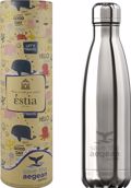 Estia Thermos Travel Flask 500ml Save the Aegean Nickel 01-9021