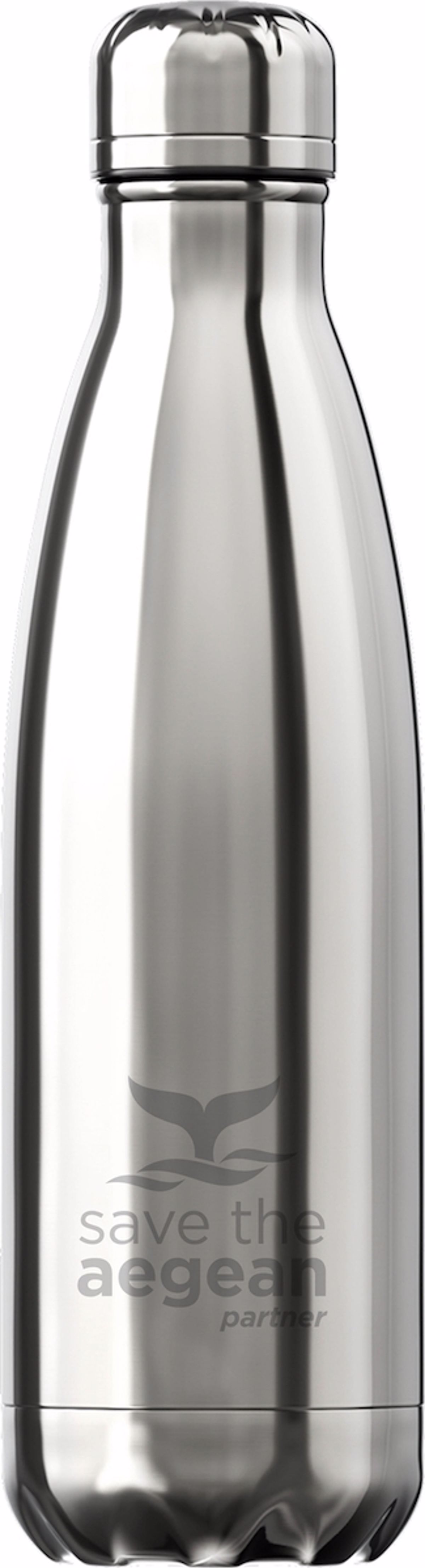 Estia Thermos Travel Flask 500ml Save the Aegean Nickel 01-9021