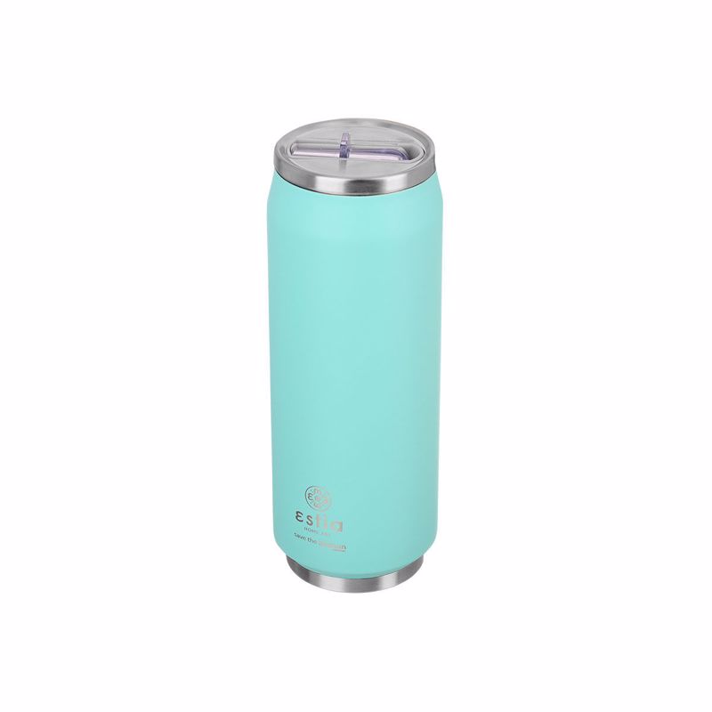Estia Thermos Travel Cup 500ml ''Save the Aegean'' Bermuda Green 01-9786
