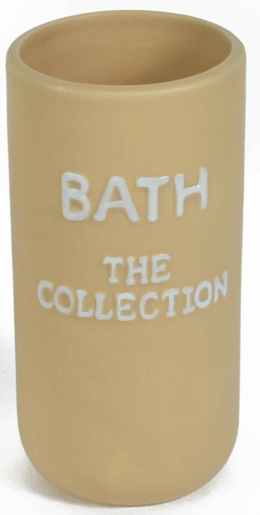 Estia Ποτηράκι μπάνιου Τhe Collection 6X7X20εκ μπεζ 02-6341
