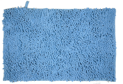 ESTIA Πατάκι Μπάνιου Velvet Μπλε 50Χ80cm 02-7362