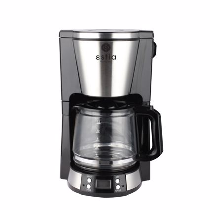 Estia Καφετιέρα Φίλτρου Infinity Ανοξείδωτη 1000W 1.5Lt 06-10065