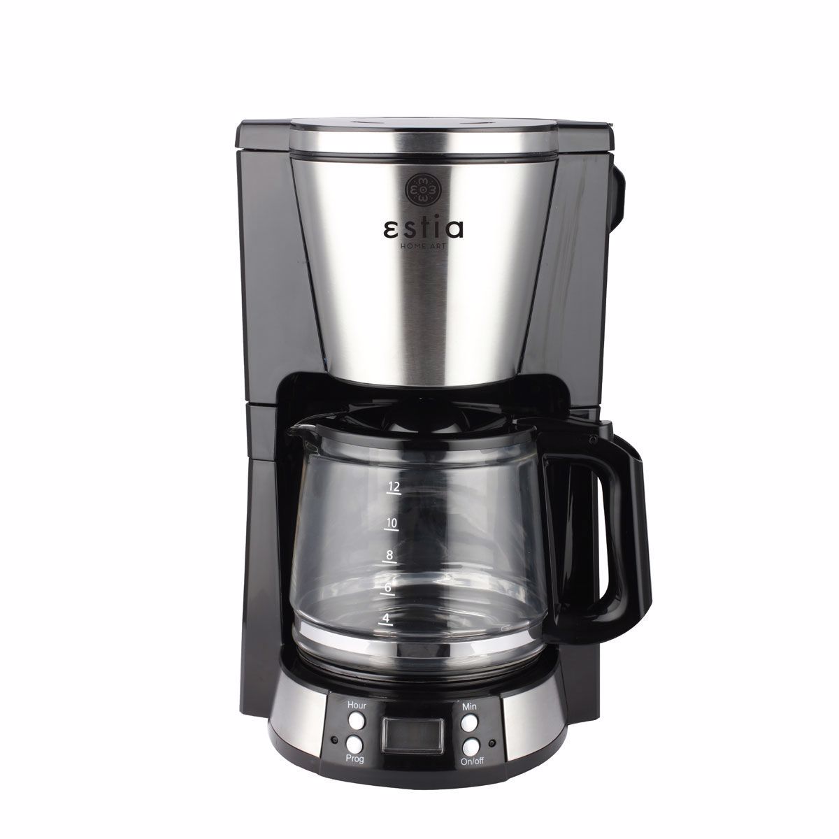 Estia Kafetiera Filtrou Infinity Anoxeidoti 1000W 1.5Lt 06-10065