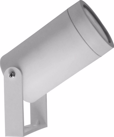 Heronia Σπότ Εξωτερικού Χώρου Πλαστικό C-06 Λευκό GU10 LED 6Χ6,8Χ15cm 15-0116