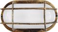Heronia Aplika Toixou Exoterikou Xorou Plastiko Xelona SLP-400 Bronze E27 10,5X20,5X11cm 13-0033