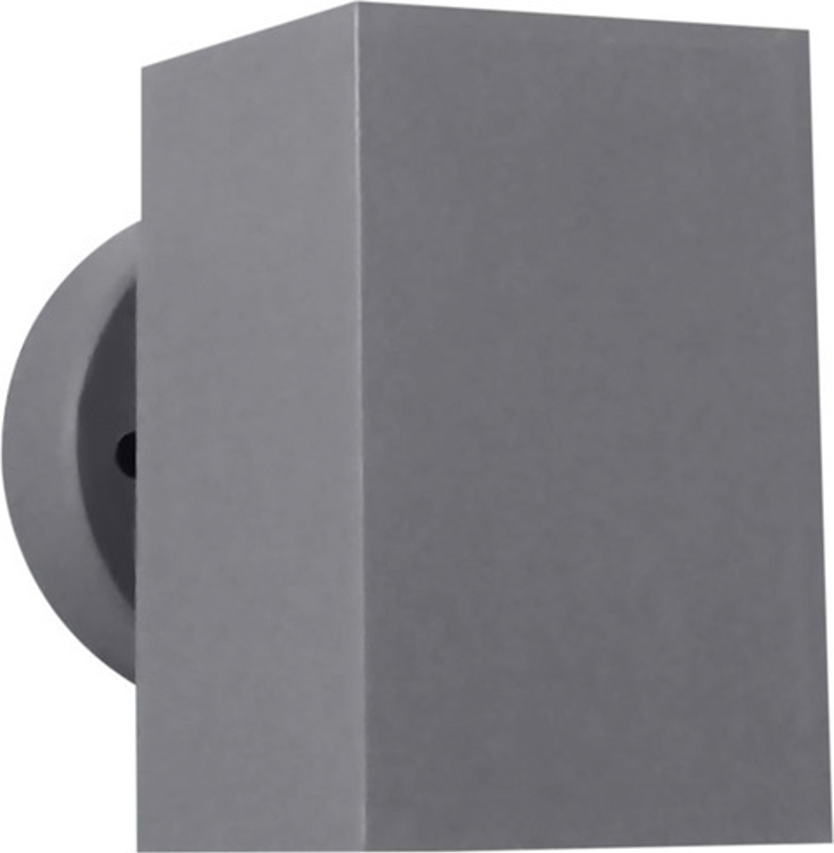 Heronia Aplika Toixou/Spot Exoterikou Xorou Plastiko C-04 Ggri GU10 LED 6,5X10X10cm 15-0106