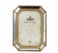Zaros Korniza Polyresin Xrusi me Kathrepti 10x15cm KO174