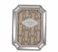 Zaros Korniza Polyresin Asimi me Kathrepti 10x15cm KO176