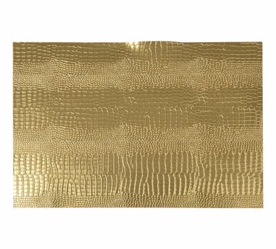 ZAROS Σουπλά PVC 45x30cm Χρυσό KZ247