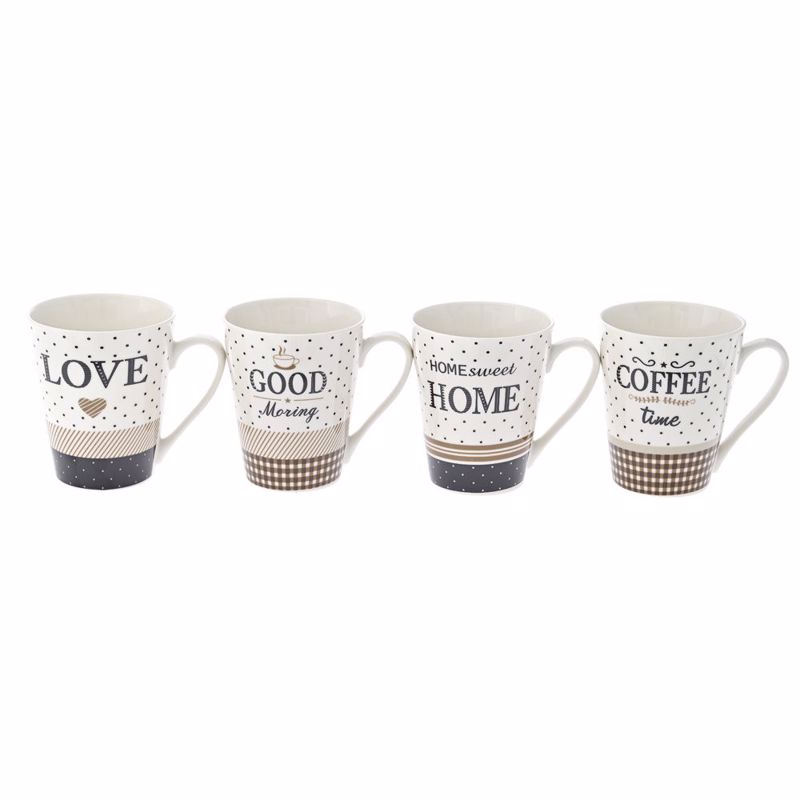 ILIADIS MUGS WITH QUOTES KERAMIKI KOuPA 9.5X11EK 76155
