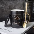 ILIADIS KERAMIKI KOuPA 'I DO WHAT I WANT' ME KOuTALI KAI KAPAKI 9X11ek 76168
