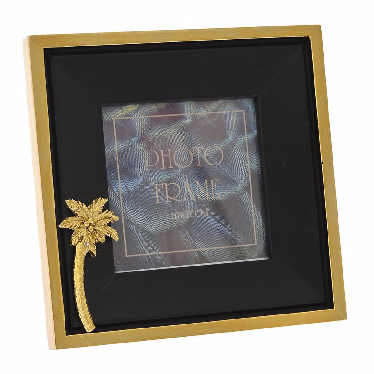 ILIADIS KORNIZA MDF MAuRI/XRuSI 16.5X16.5cm GA FOTOGAFIES 10X10cm 77500