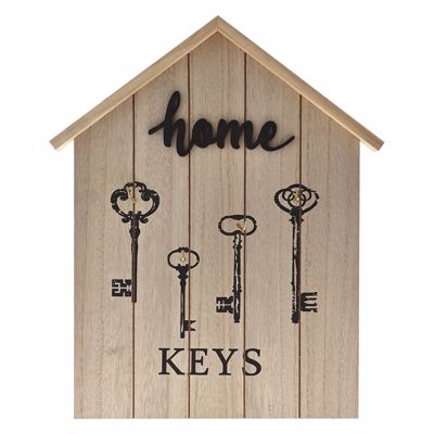 Iliadis Ξύλινη Κλειδοθήκη Home 28Χ34 εκ 77548