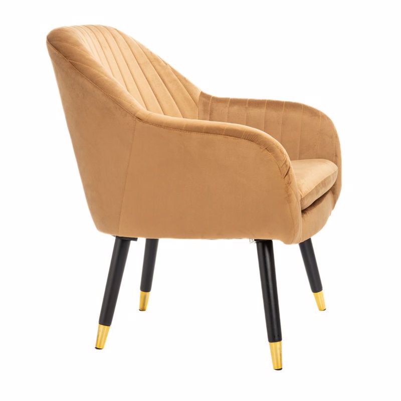Iliadis Poluthrona Beloudini Kafe me Mavra Xulina Podia 65x73x83cm 84941