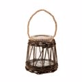 Iliadis Fanari apo Sunthetiko Rattan me Gyali kai Xerouli se Fusiko Xroma F13.5x8.5cm 84990