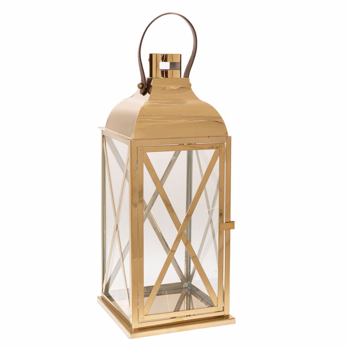 Iliadis Fanari Metalliko Xruso 22x22x53cm 85136
