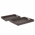 Iliadis Set ton 2 Diskos Xulinos Ggri 48x34x4.5cm/44x30x4.5cm 85328