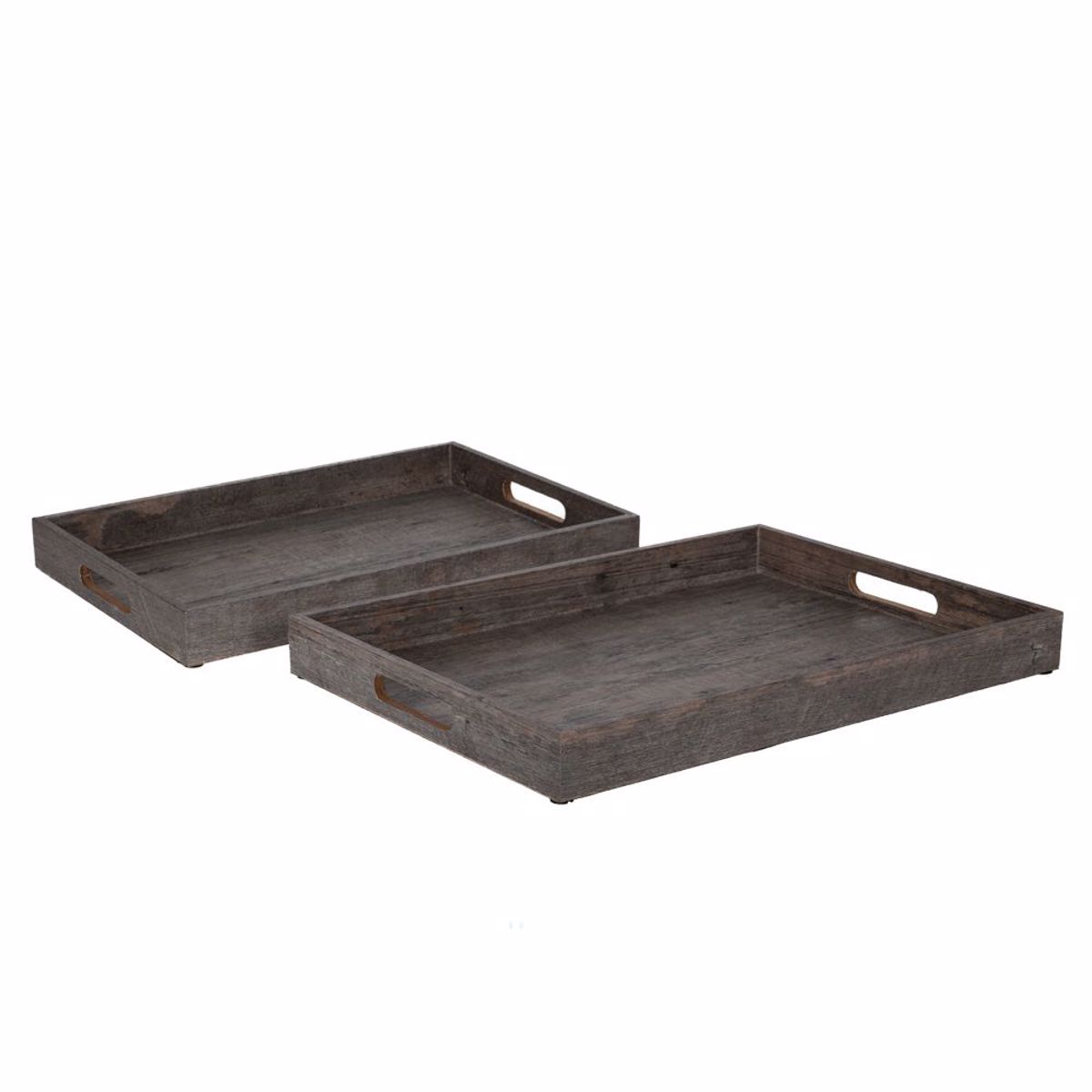 Iliadis Set ton 2 Diskos Xulinos Ggri 48x34x4.5cm/44x30x4.5cm 85328